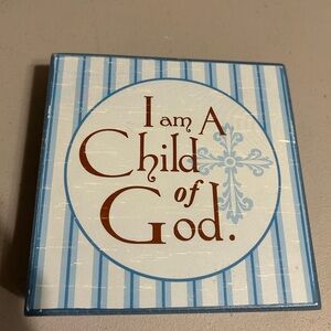 Inspirational Blue and White Wall Decor